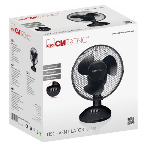 Produktbild Tischventilator - Clatronic VL 3601 Schwarz