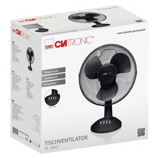 Produktbild Tischventilator - Clatronic VL 3602 Schwarz
