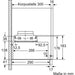 Constructa-Neff Flachschirmhaube 3 Stufen + 1 Intens D46ED22X1