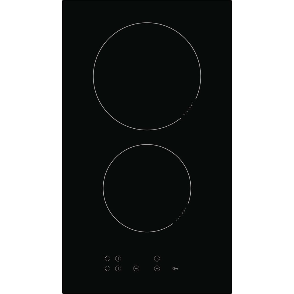 Produktbild Elektro-Kochfeld - Amica KMC 13281-3 C Kochfeld Schwarz Integriert 30 cm Keramik 2 Zone(n)
