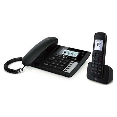 DECT-Telefon schnurlos schwarz Sinus PA 207 plus 1