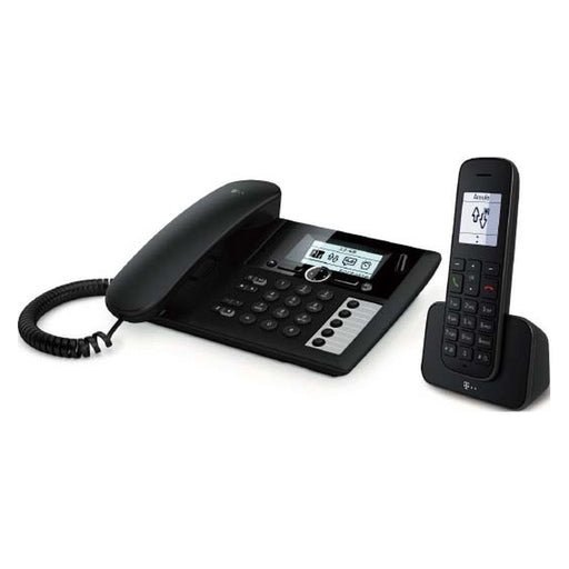 Produktbild Schnurloses DECT-Telefon - Telekom Deutschland DECT-Telefon schnurlos schwarz Sinus PA 207 plus 1