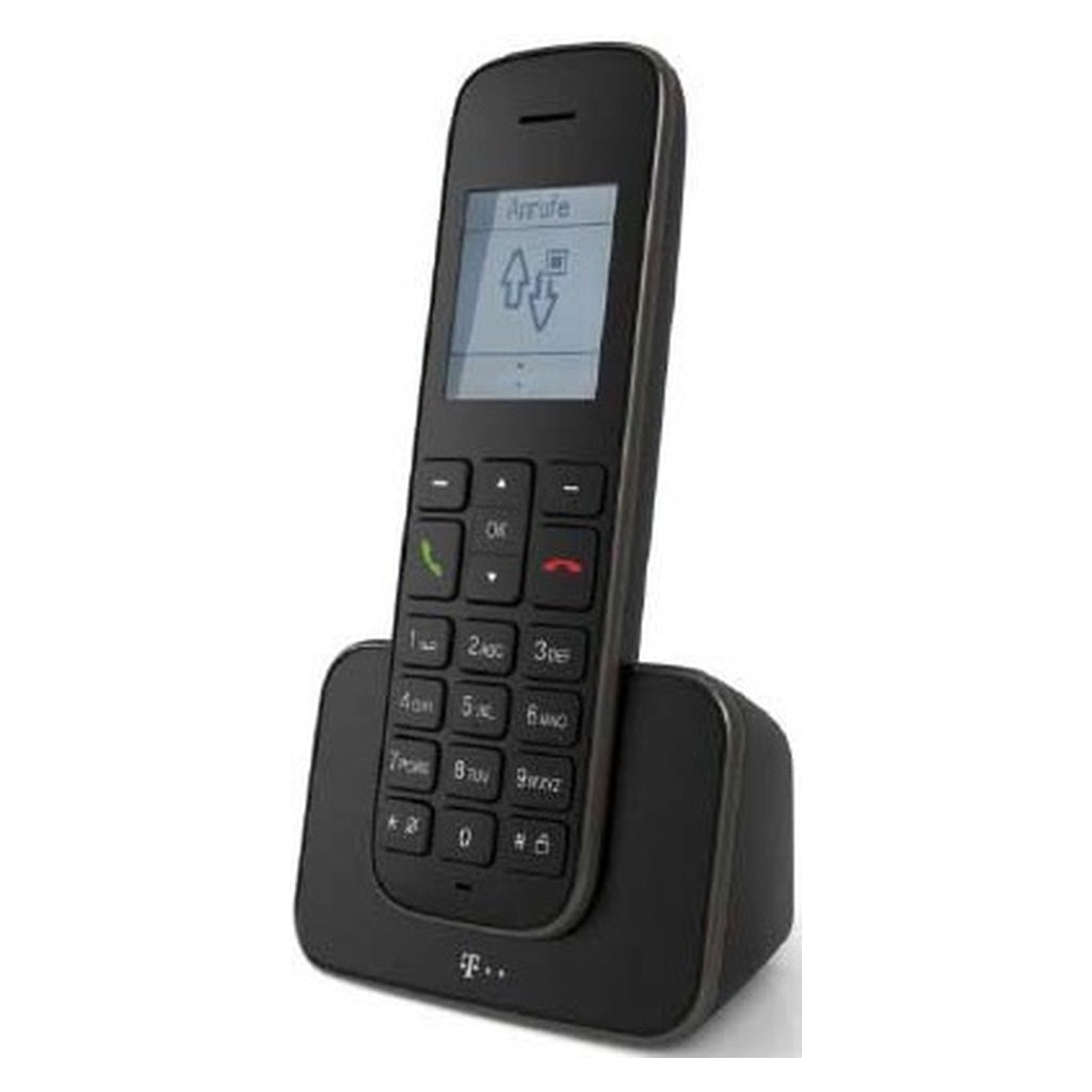 Produktbild Schnurloses DECT-Telefon - Telekom Deutschland DECT-Telefon schnurlos int.Anrufbeantworter Sinus A 207 schwarz