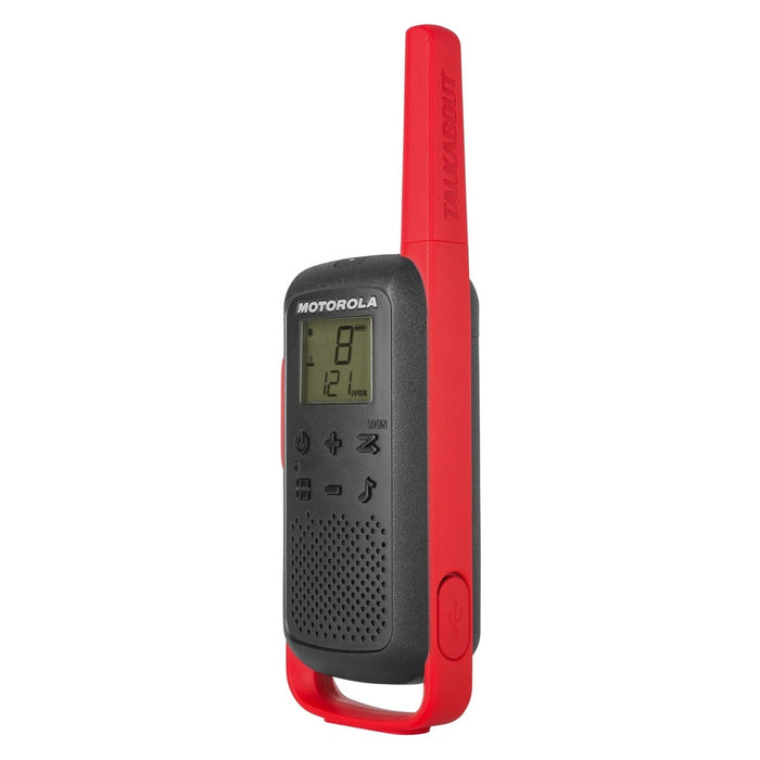 Motorola Funkgeräte-Set PMR, bis 8km TLKR T62 rot