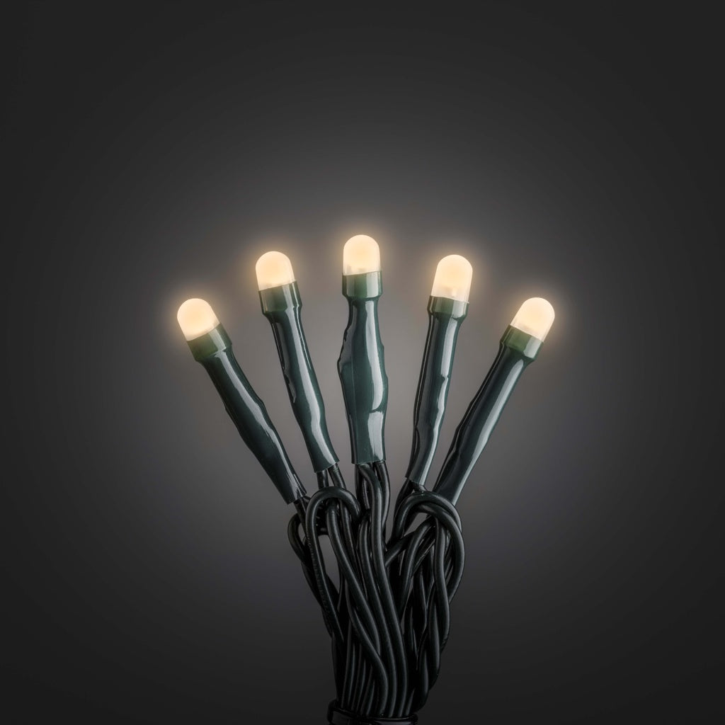 Produktbild LED-Lichterkette - Konstsmide Micro-LED-Lichterkette bernstein