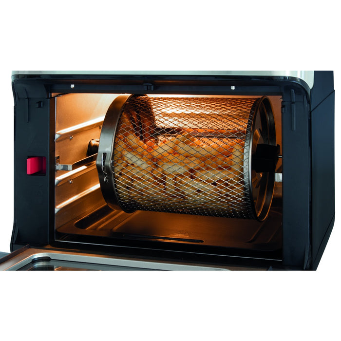 Bomann PC-FR 1200 H Eins/Eine(r) 11 l Eigenständig 1500 W Heißluftfritteuse Schwarz, Edelstahl