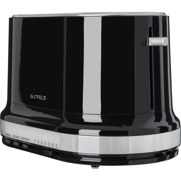 GUTFELS Toaster 2 Scheiben TOAST 2010 S sw/inox