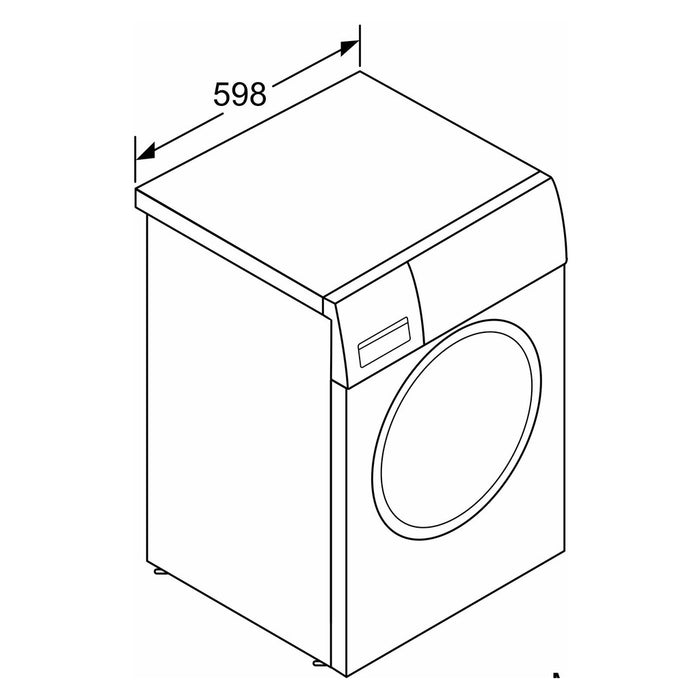 Bosch MDA Waschautomat Serie6 WGG1440H0