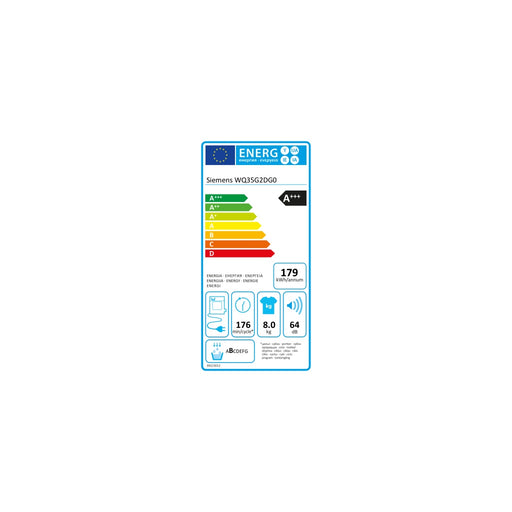 Produktbild Wärmepumpentrockner - Siemens Wärmepumpentrockner IQ500bestCollection+ WQ35G2DG0