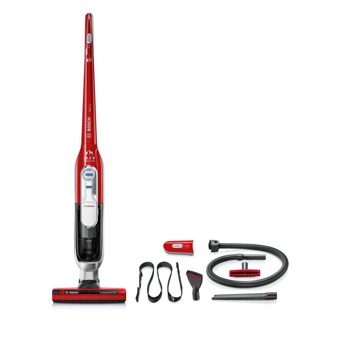 Bosch BCH6ZOOO Athlet ProAnimal Akku-Staubsauger 0,9 l rot