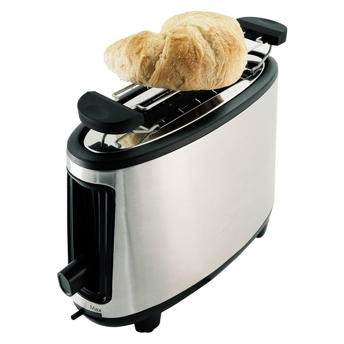 Korona electric Toaster Single,1 Scheibe 21304 Edelstahl / Schwarz