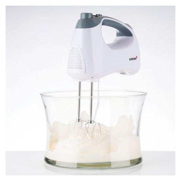 Korona 23011 Handmixer 450 W weiß, grau