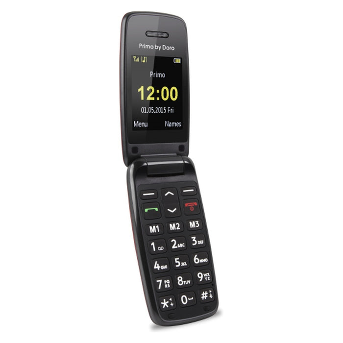 Doro Primo 401 5,08 cm (2 Zoll) 115 g Schwarz Einsteigertelefon