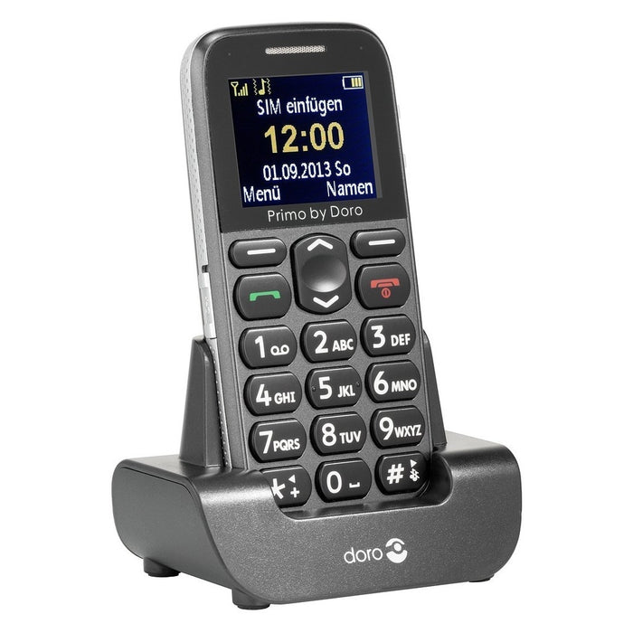 Doro Primo 215 4,32 cm (1.7 Zoll) 83 g Grau Einsteigertelefon