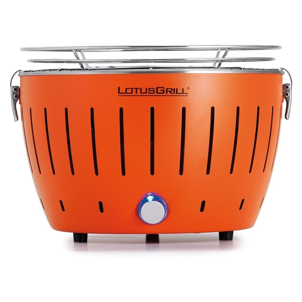 Produktbild Tischgrill - LotusGrill S G280 Holzkohlegrill mit Lüfter mit USB Mandarinenorange
