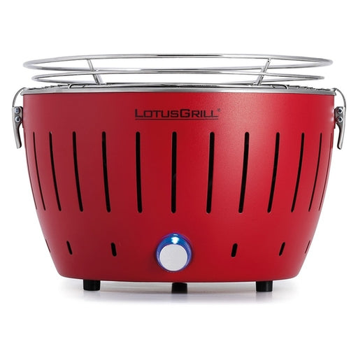 Produktbild Tischgrill - LotusGrill S G280 Holzkohlegrill mit Lüfter mit USB Feuerrot