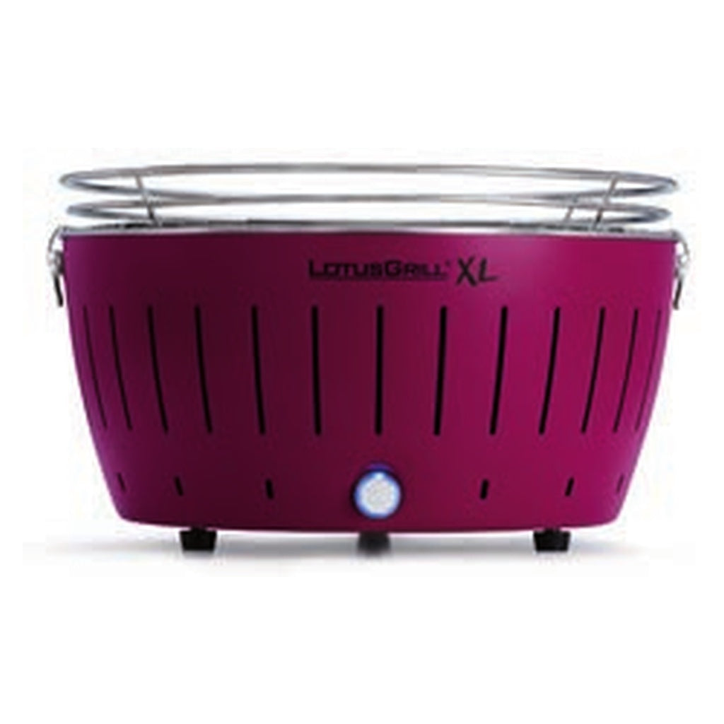 Produktbild Tischgrill - LotusGrill XL G435 Holzkohlegrill mit Lüfter mit USB Pflaumenlila