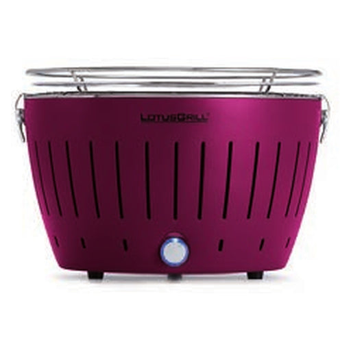 Produktbild Tischgrill - LotusGrill Classic G340 Holzkohlegrill mit Lüfter mit USB Pflaumenlila
