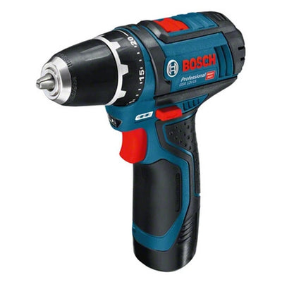 Akku-Bohrschrauber 12 V Li-Ion 1300 RPM Schwarz, Blau, Rot