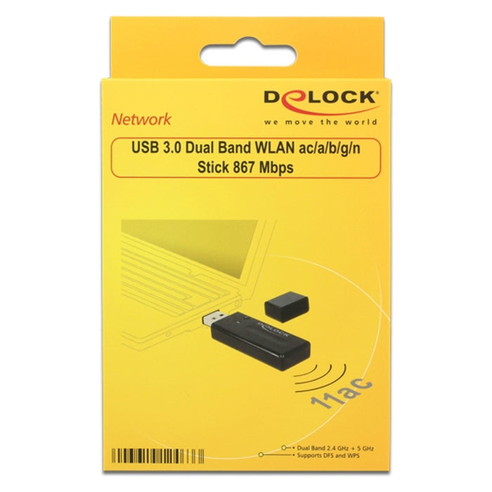 Delock 12463 Netzwerkkarte WLAN 867 Mbit/s