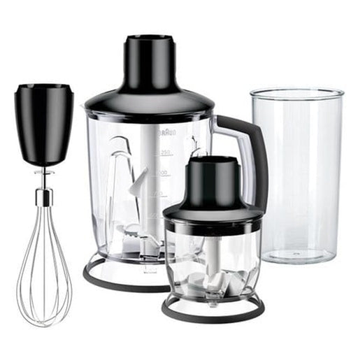 Produktbild Stabmixer - Braun MultiQuick 7 MQ 7045X 1,25 l Pürierstab 1000 W Schwarz, Edelstahl