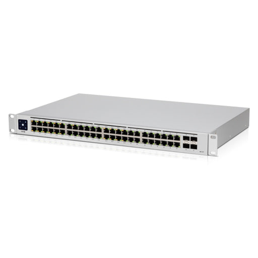 Produktbild Netzwerk-Switch - Ubiquiti UniFi USW-48-POE Netzwerk-Switch Power over Ethernet (PoE) Edelstahl
