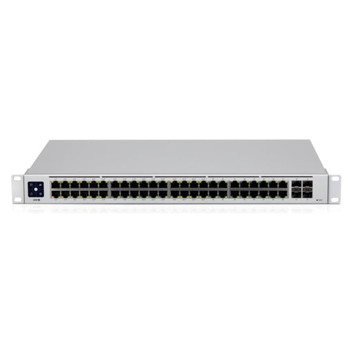 Produktbild Netzwerk-Switch - Ubiquiti UniFi USW-48-POE Netzwerk-Switch Power over Ethernet (PoE) Edelstahl