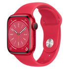 Apple Watch Series 8 41mm GPS Rot Aluminiumgehäuse mit Sportarmband Rot