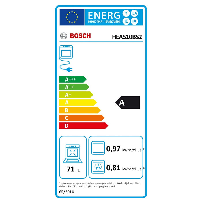 Bosch MDA EB-Herdset HEA510BS2+NKN645GA2E HND211CS62