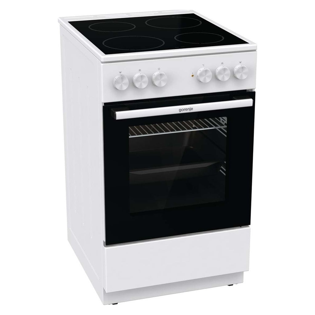 Produktbild Elektro-Standherd - Gorenje GEC5A21WG Freistehender Herd 74 l Elektro Keramik Weiß A