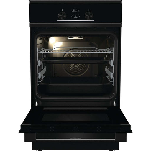 Produktbild Einbaubackofen - Gorenje Elektroherd Induktion Heissluft,70L GEIT5C60BPG schwarz A