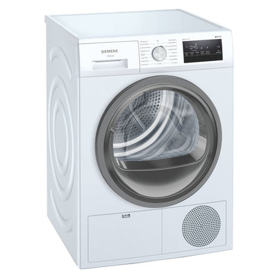 iQ300 WT45HVG3 Wäschetrockner freistehend Frontlader 8kg 60cm Weiß
