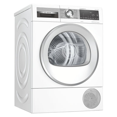 Serie 6 WQG235DH0 Wärmepumpentrockner Frontlader freistehend mit 8 kg in weiß A+++