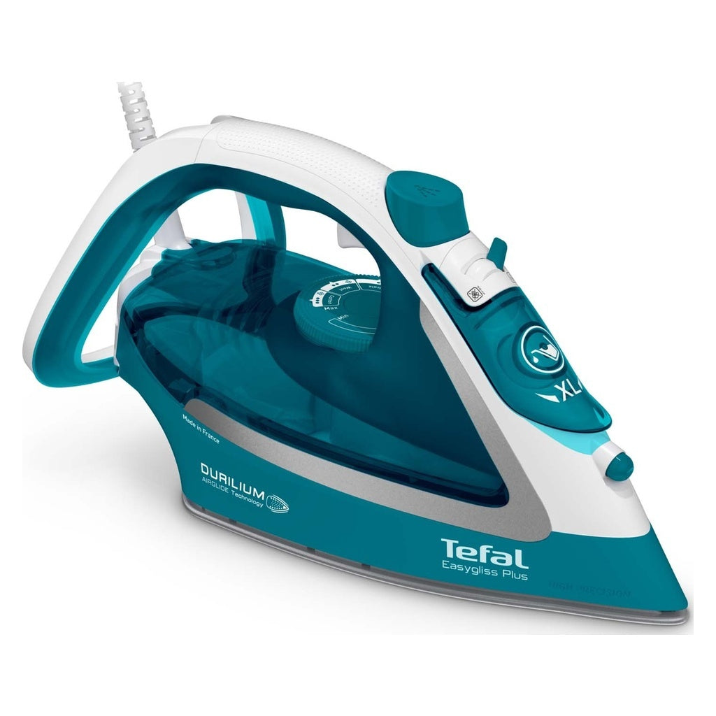 Produktbild Dampfbügeleisen - Tefal TEF Dampfbügeleisen Easygliss II FV5737 türkis