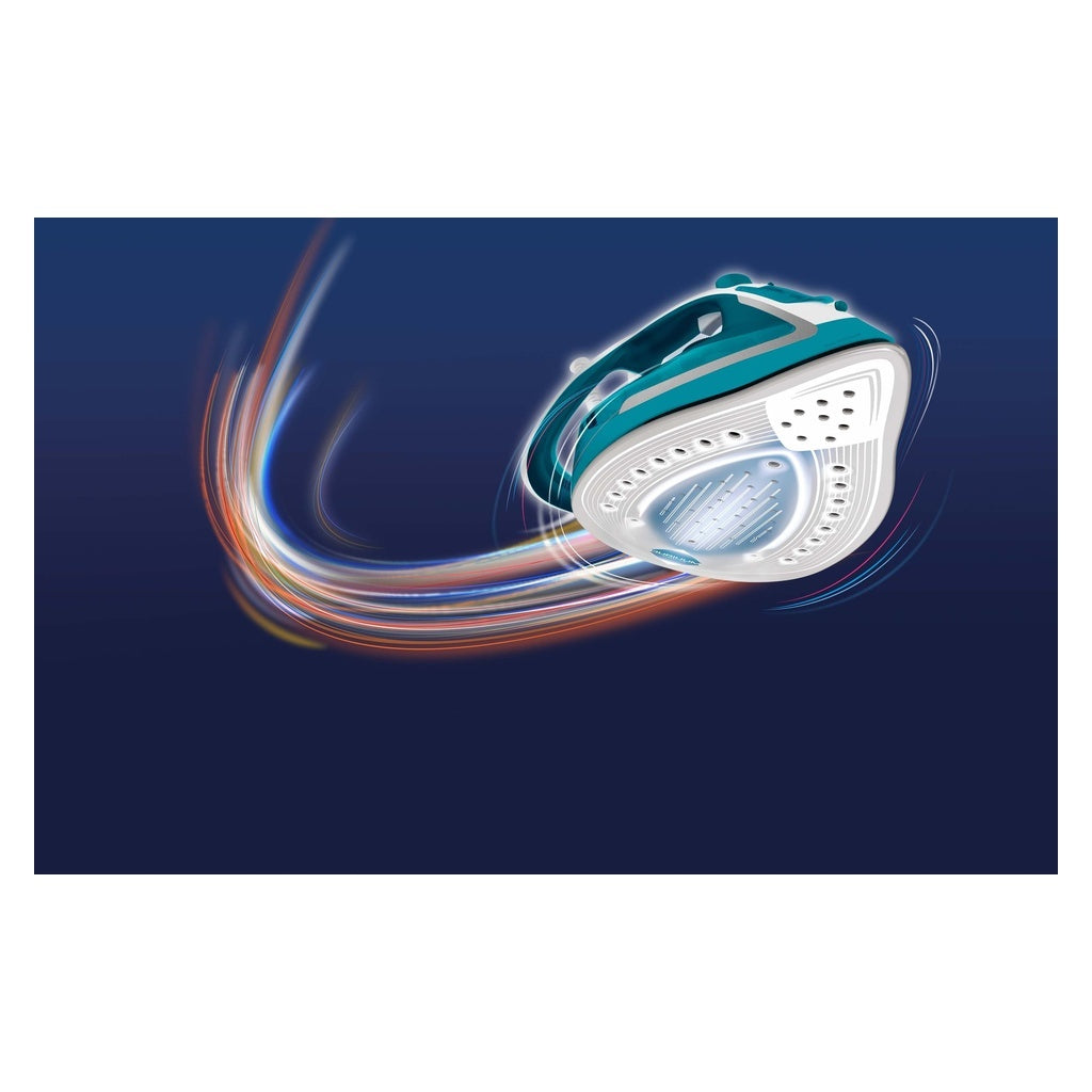 Produktbild Dampfbügeleisen - Tefal TEF Dampfbügeleisen Easygliss II FV5737 türkis