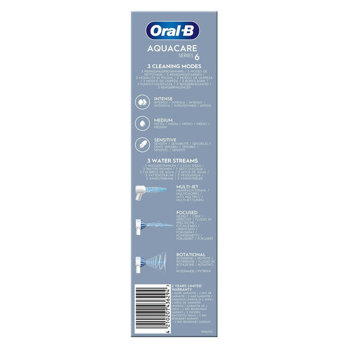 Oral-B Munddusche AquaCare 6 weiß