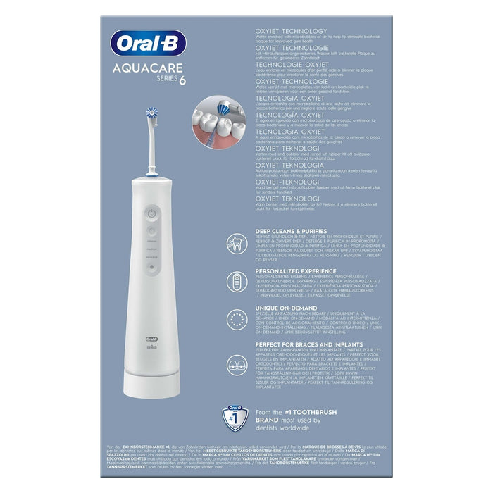 Oral-B Munddusche AquaCare 6 weiß