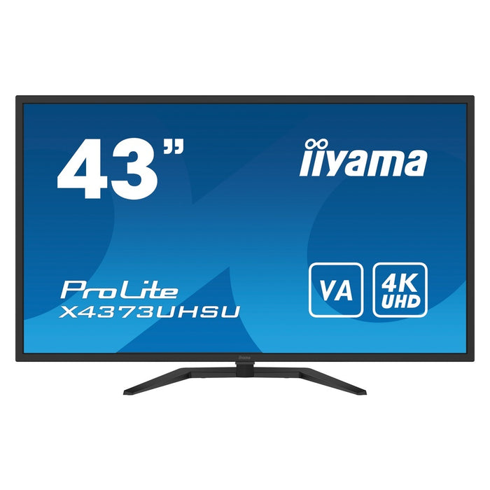 iiyama 4K Monitor 43Zoll,VA Panel X4373UHSU-B1