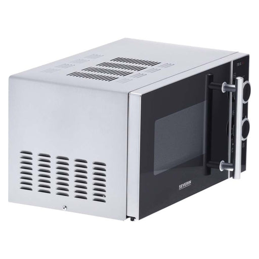 Produktbild Mikrowelle - Severin Mikrowelle m.Grill 700/900W MW 7771 Schwarz / Silber