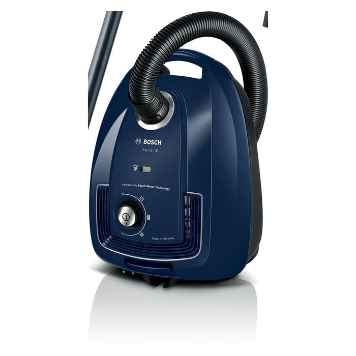 Bosch Serie 4 BGD38BU2 Bodenstaubsauger blau 4 l Trommel-Vakuum Trocken 600 W Staubbeutel