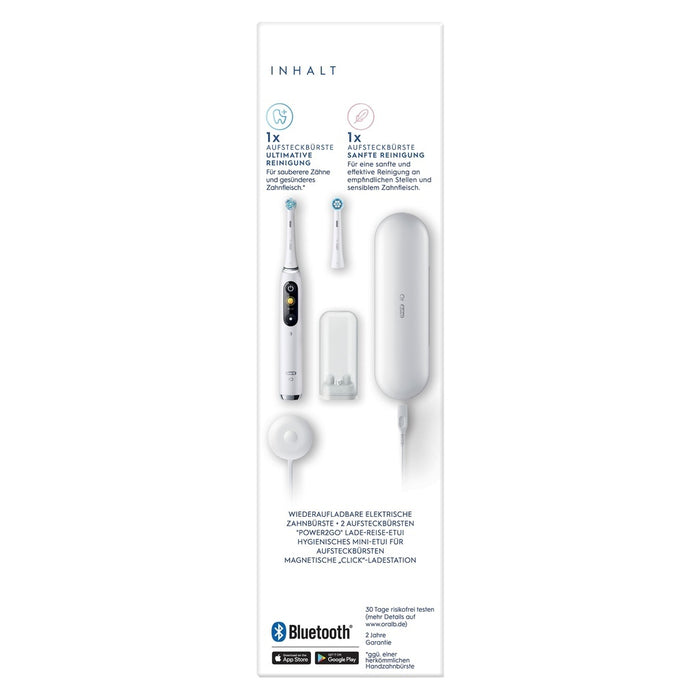 ORAL-B Oral-B Zahnbürste Magnet-Technologie iO Series 9N Alabast