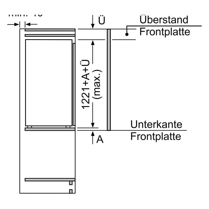 Bosch MDA EB-Kühlgerät Serie6 KIL42ADD1