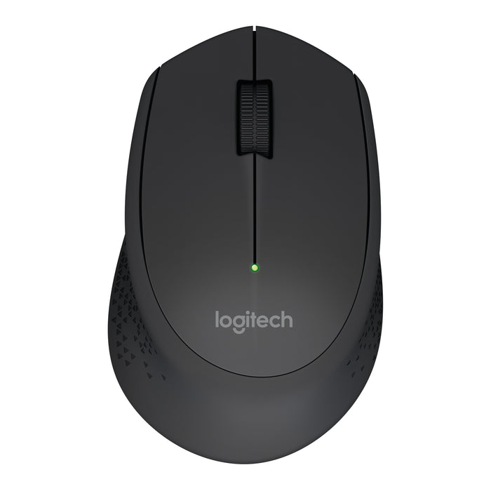 Logitech M280 ergonomische Funkmaus schwarz (bis 1000 DPI, kabellos, rechtshänder)