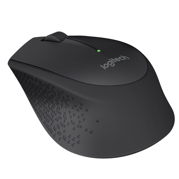 Logitech M280 ergonomische Funkmaus schwarz (bis 1000 DPI, kabellos, rechtshänder)