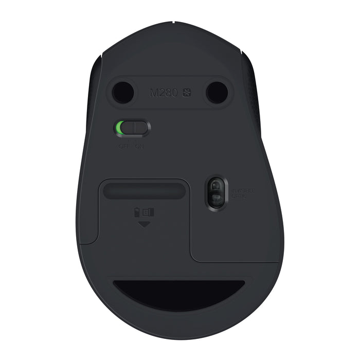 Logitech M280 ergonomische Funkmaus schwarz