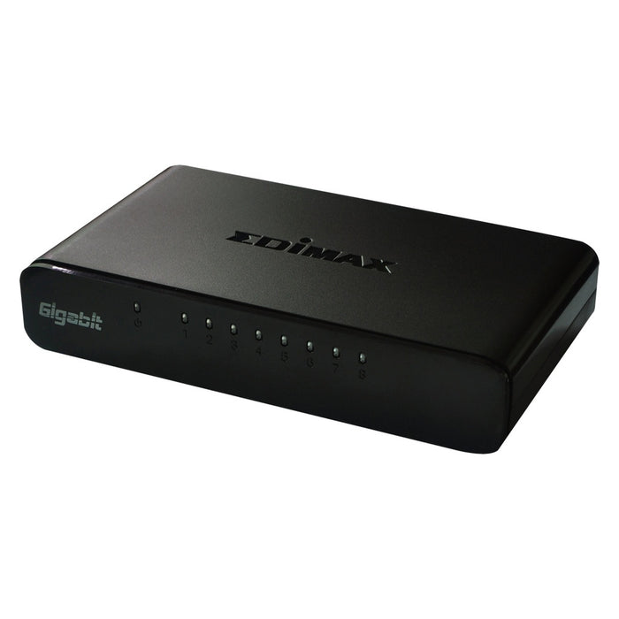 Edimax ES-5800G V3 Netzwerk-Switch Unmanaged Gigabit Ethernet (10/100/1000) Schwarz