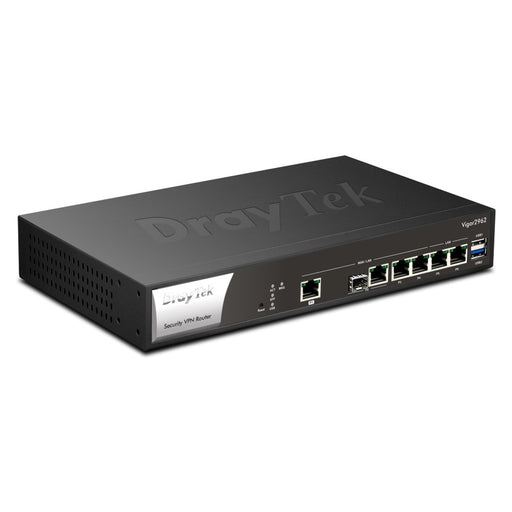 Produktbild Kabel-Router - Draytek Vigor 2962 Kabelrouter 2.5 Gigabit Ethernet Schwarz, Weiß