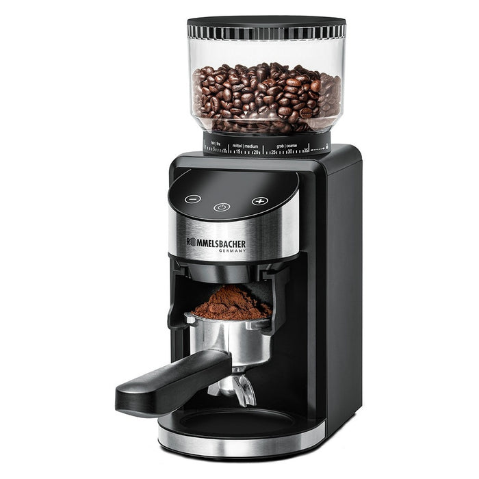 Rommelsbacher EKM 400 Kaffeemühle 200 W Schwarz, Edelstahl