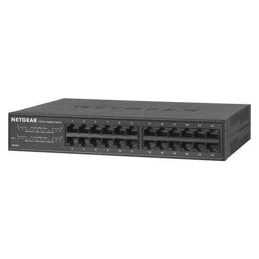 Produktbild Netzwerk-Switch - NETGEAR GS324 Unmanaged Gigabit Ethernet (10/100/1000) Schwarz
