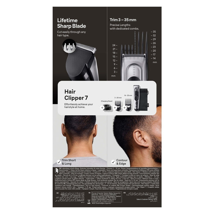 BRAUN Talk-Point HairClipper — Haarschneider HC7390